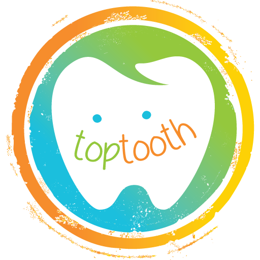 Top Tooth Pediatric + Teen Dentistry. Logo